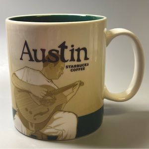 2009 Starbucks Collectible Series Coffee Mug "Austin" 16 oz